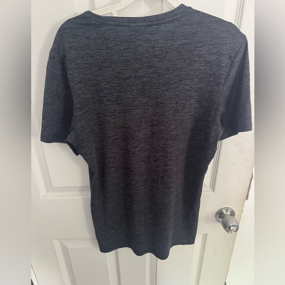 GYMSHARK arrival tee in black/silhouette gray marl size S Small Men's Athletic - Picture 5 of 9